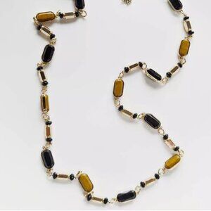 Boho Bead Station Necklace by Premier Designs